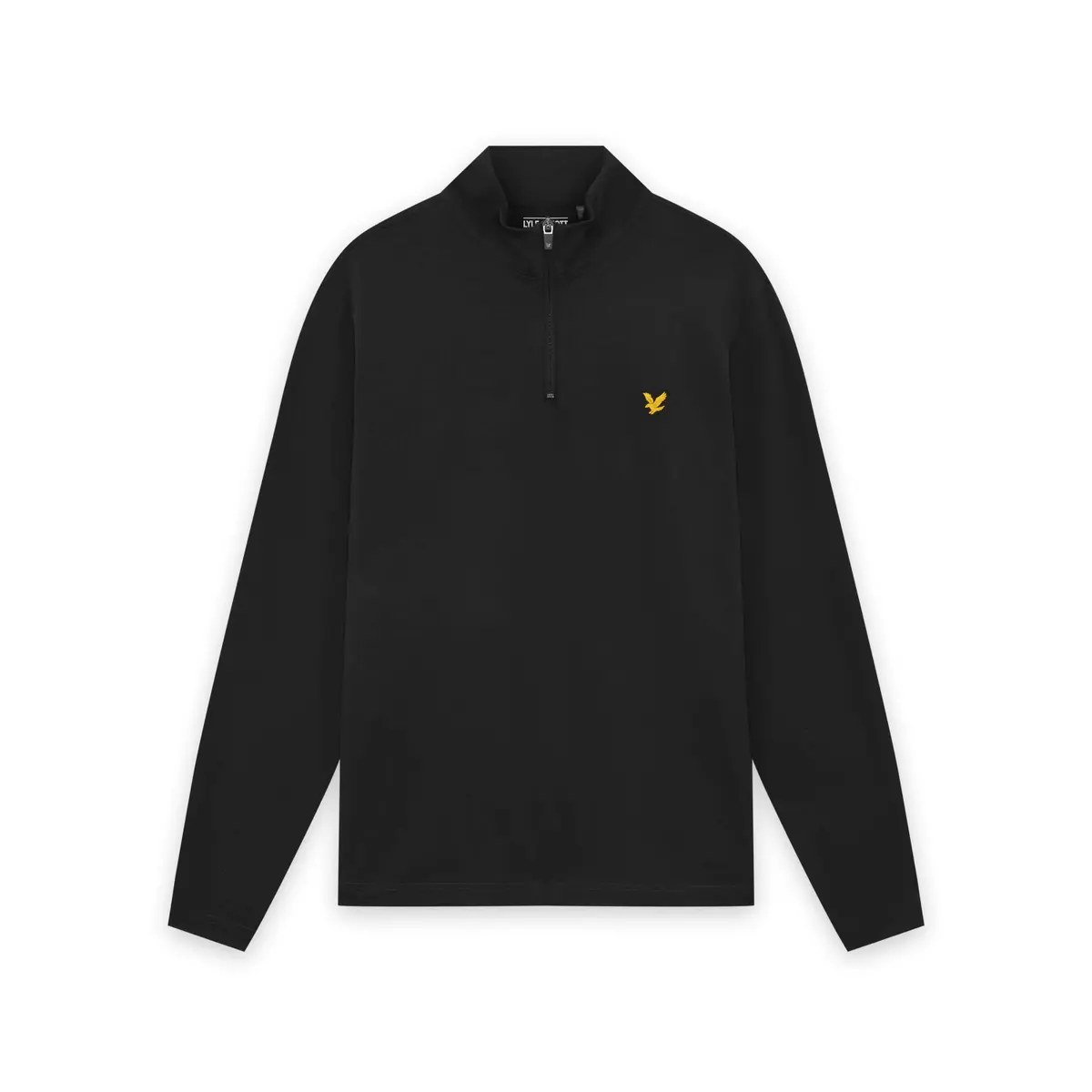 LYLE & SCOTT GOLF COURSE MIDLAYER - JET BLACK