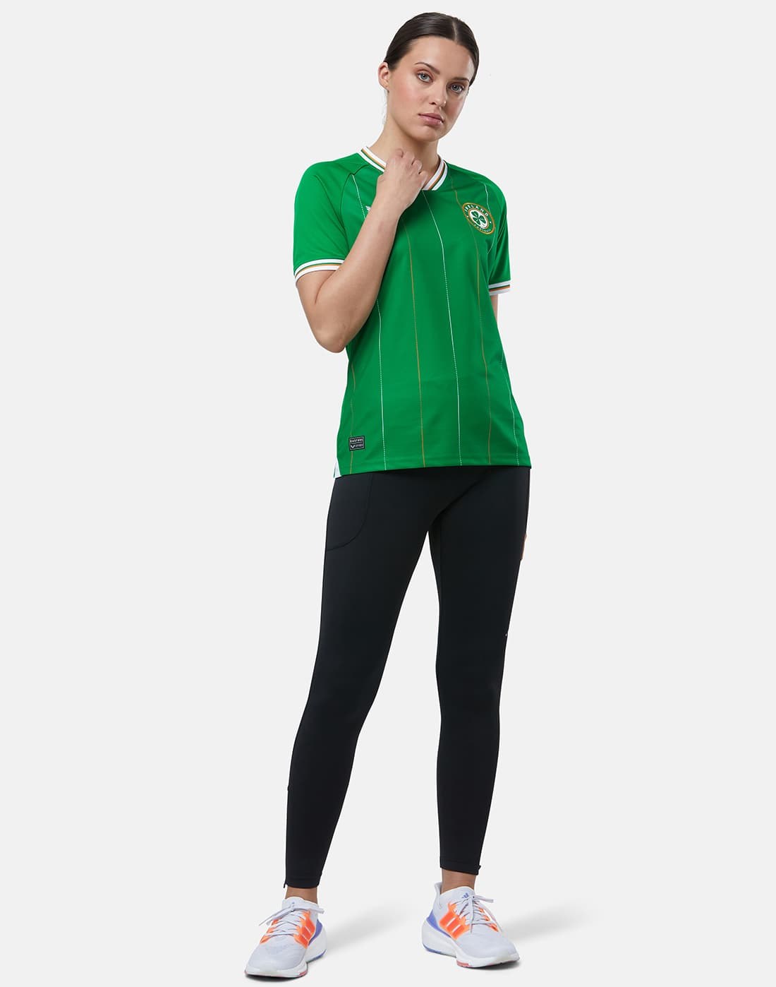 CASTORE FAI REPLICA HOME SS JERSEY WOMENS - JOLLY GREEN, BRILLIANT WHITE, BRIGHT MARIGOLD