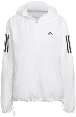 ADIDAS WOMENS OTR WINDBREAKER JACKET     WHITE