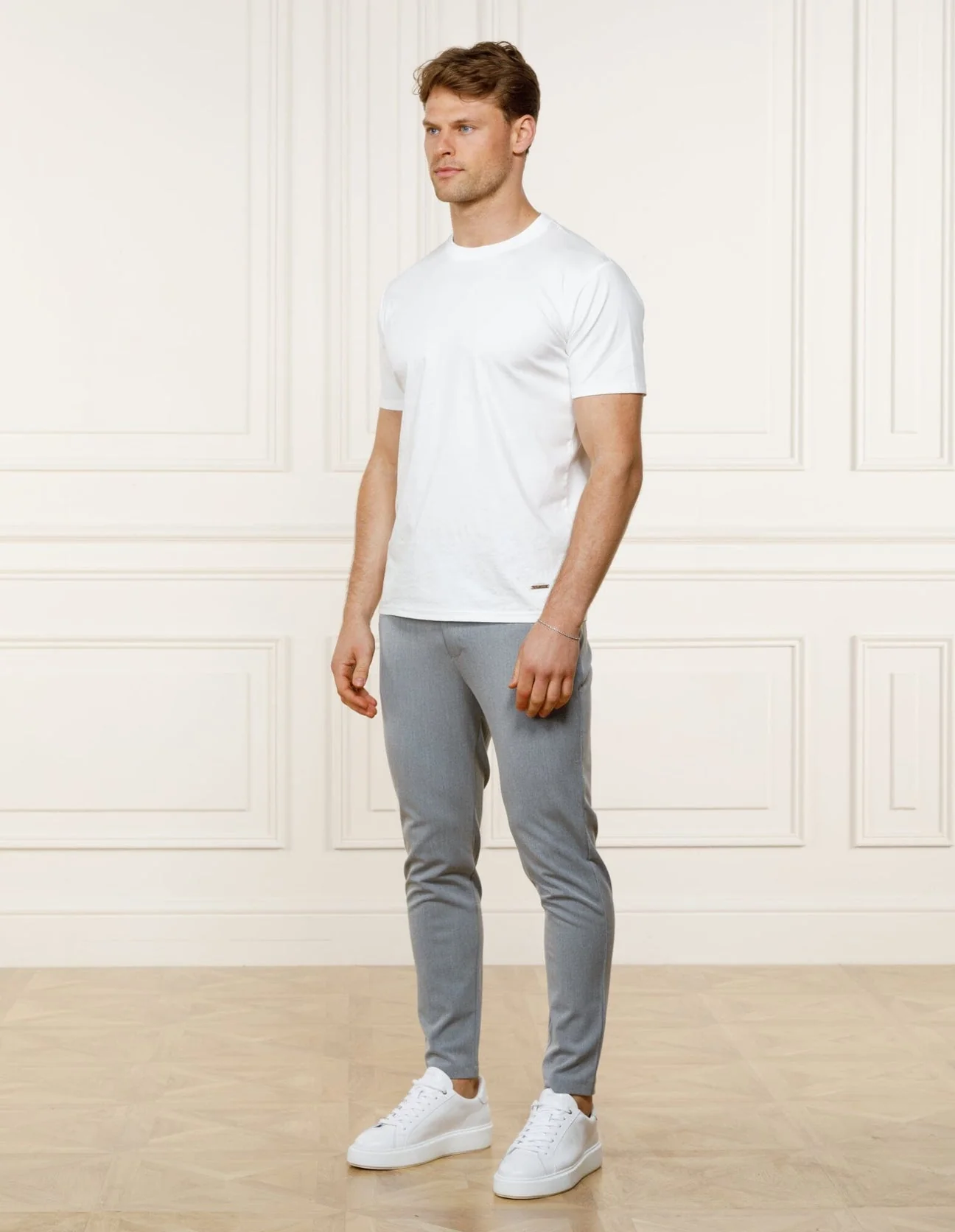 BELIER SS MERCERISED PREMIUM T-SHIRT - WHITE