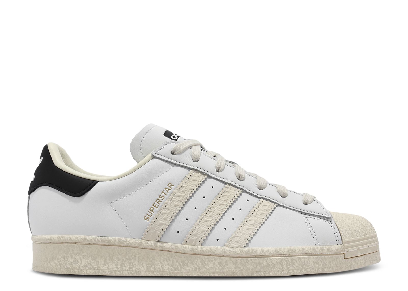 ADIDAS ORIGINALS SUPERSTAR TRAINERS - CLOUD WHITE/BLACK