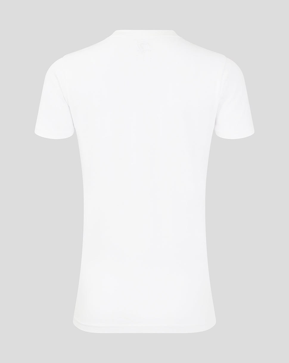 CASTORE LEINSTER CLASSIC COTTON TEE WOMENS - BRILLIANT WHITE
