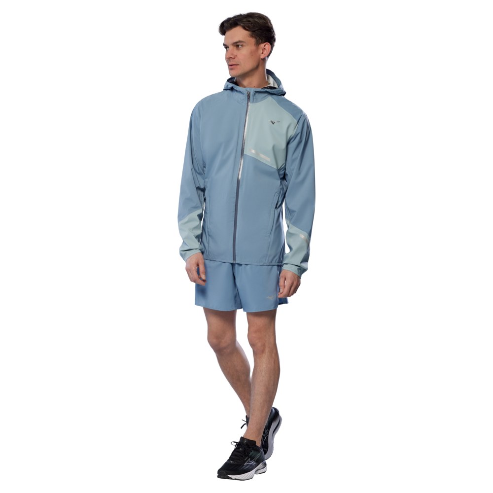 MIZUNO MENS WATERPROOF 20K ER JACKET - CITADEL