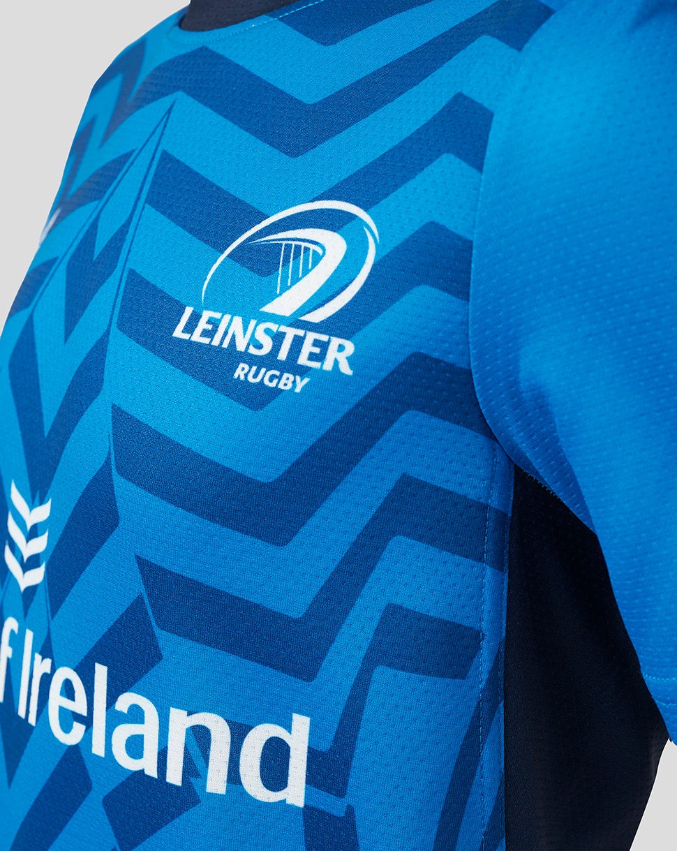 CASTORE LEINSTER SS TRAINING TEE JUNIOR - IMPERIAL BLUE/ PEACOAT