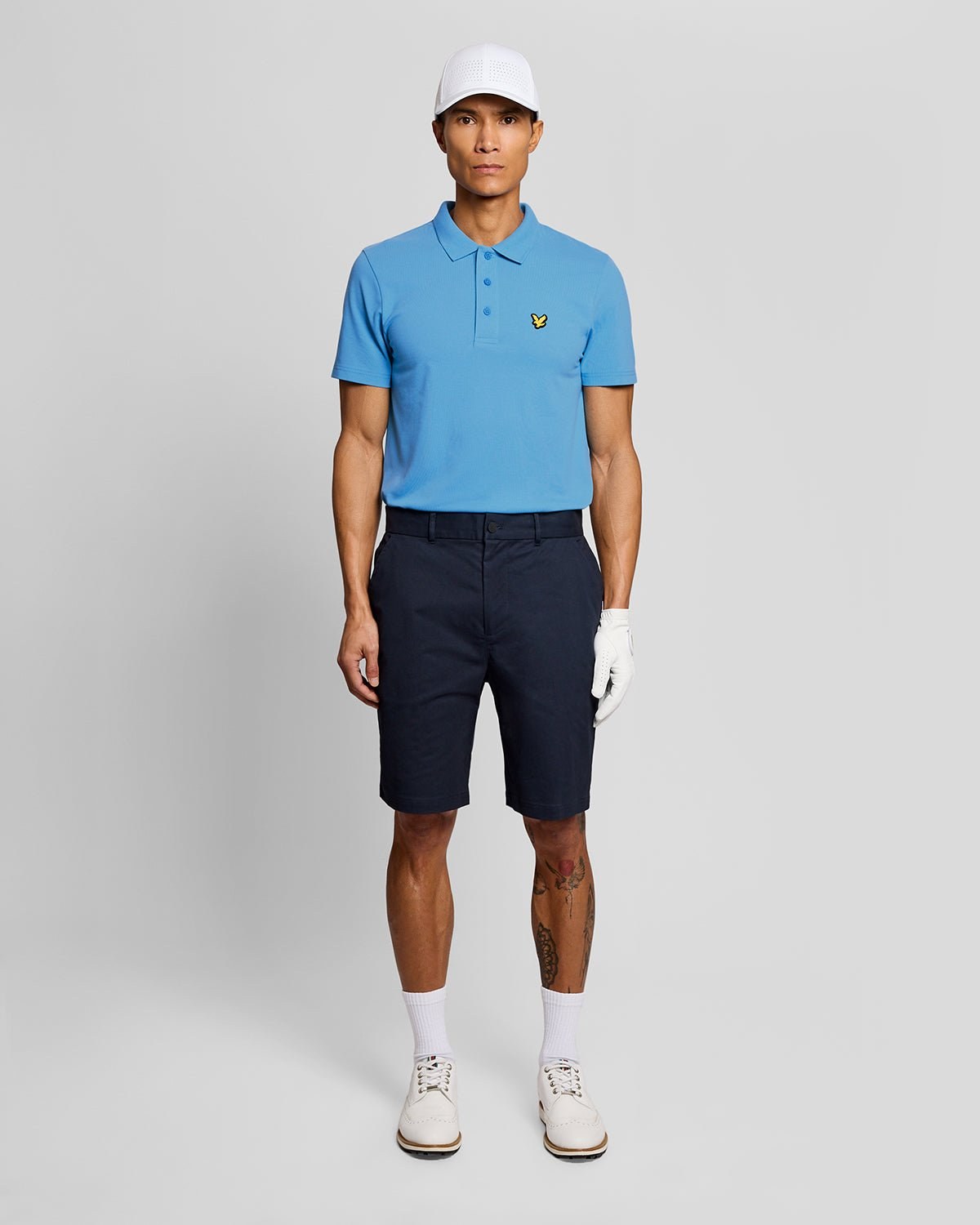 LYLE & SCOTT GOLF CORE POLO - NITROGEN