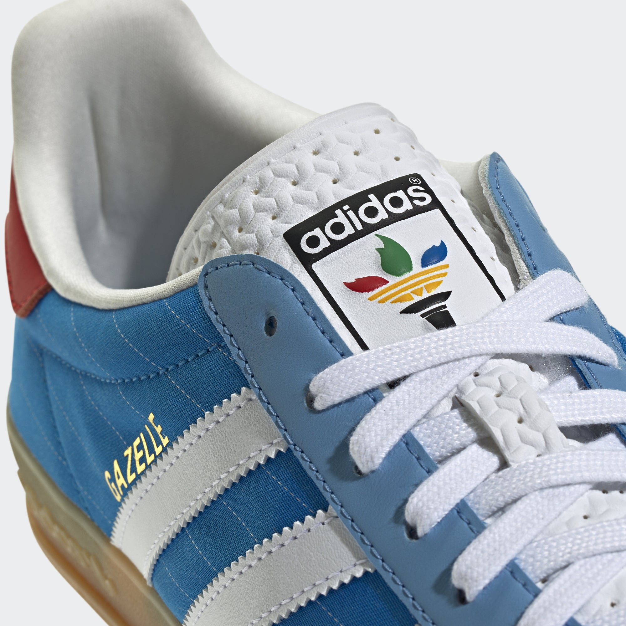 ADIDAS ORIGINALS GAZELLE INDOOR - bright blue/ftwr white/GUM 3