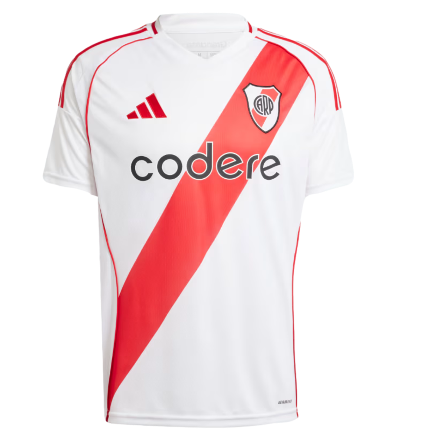 ADIDAS RIVER PLATE 24/25 HOME JERSEY - WHITE/RED