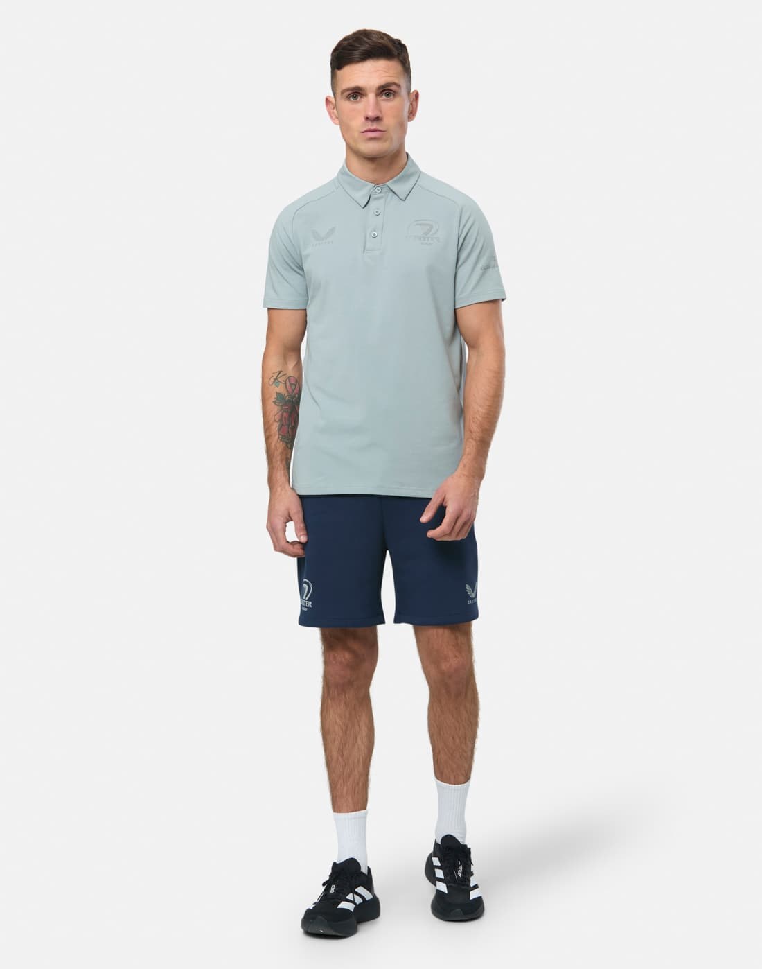 CASTORE LEINSTER TRAVEL KNIT SHORTS - BLACK IRIS