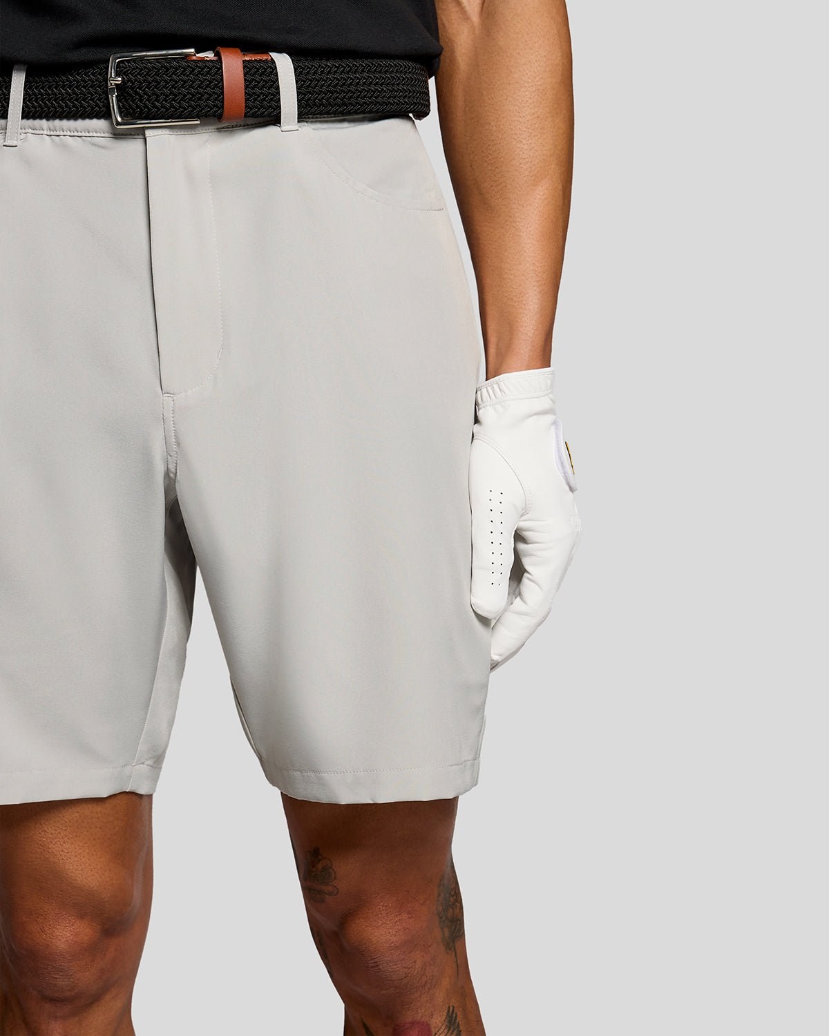 LYLE & SCOTT 5 POCKET GOLF SHORTS - CLOUD