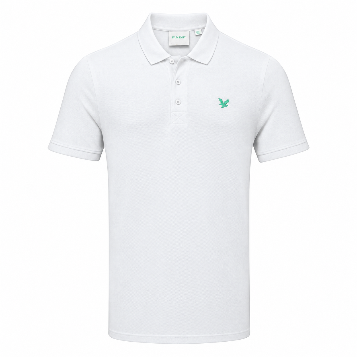 LYLE & SCOTT GOLF POLO SHIRT - WHITE