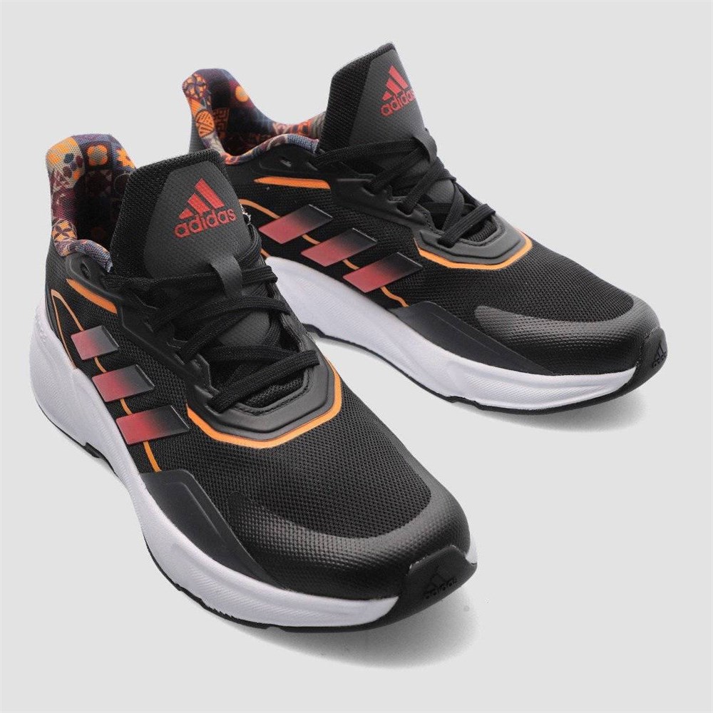 ADIDAS X9000L1 TRAINERS - CORE BLACK / SCARLET / BEAM ORANGE
