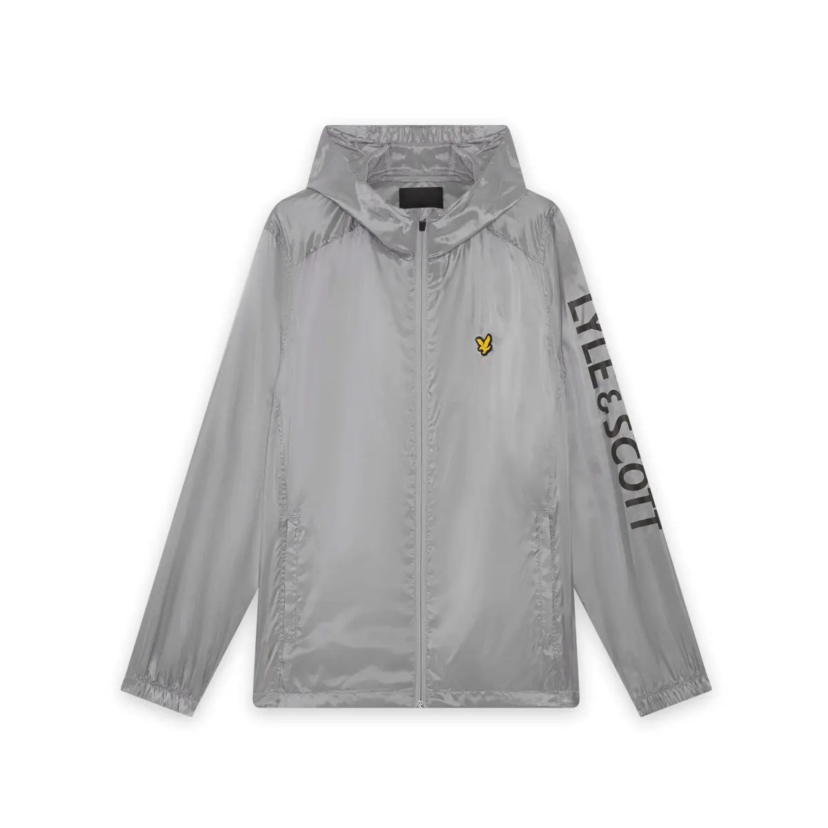 LYLE & SCOTT SLEEVE BRANDED JACKET - ULTIMATE GREY