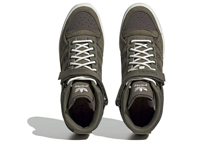 ADIDAS X PARLEY MENS FORUM HIGH TRAINERS