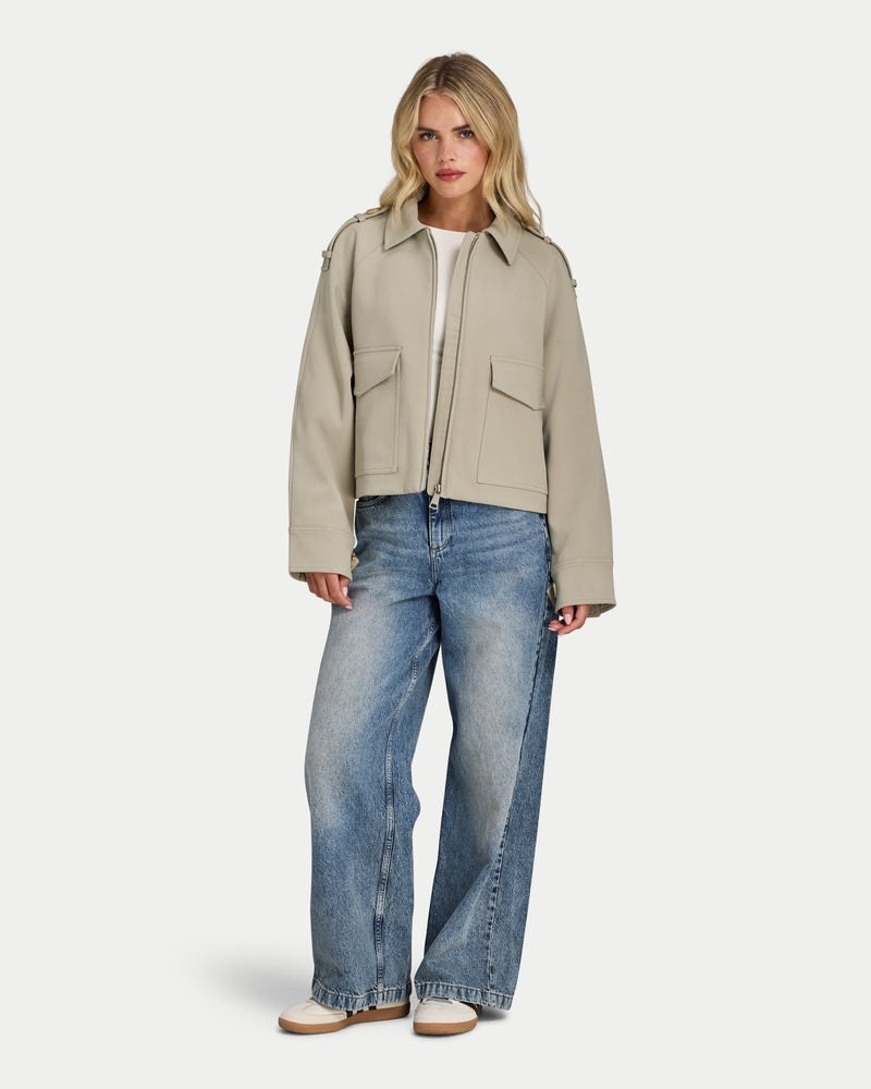 HERA WOMENS STUDIO CROPPED JACKET