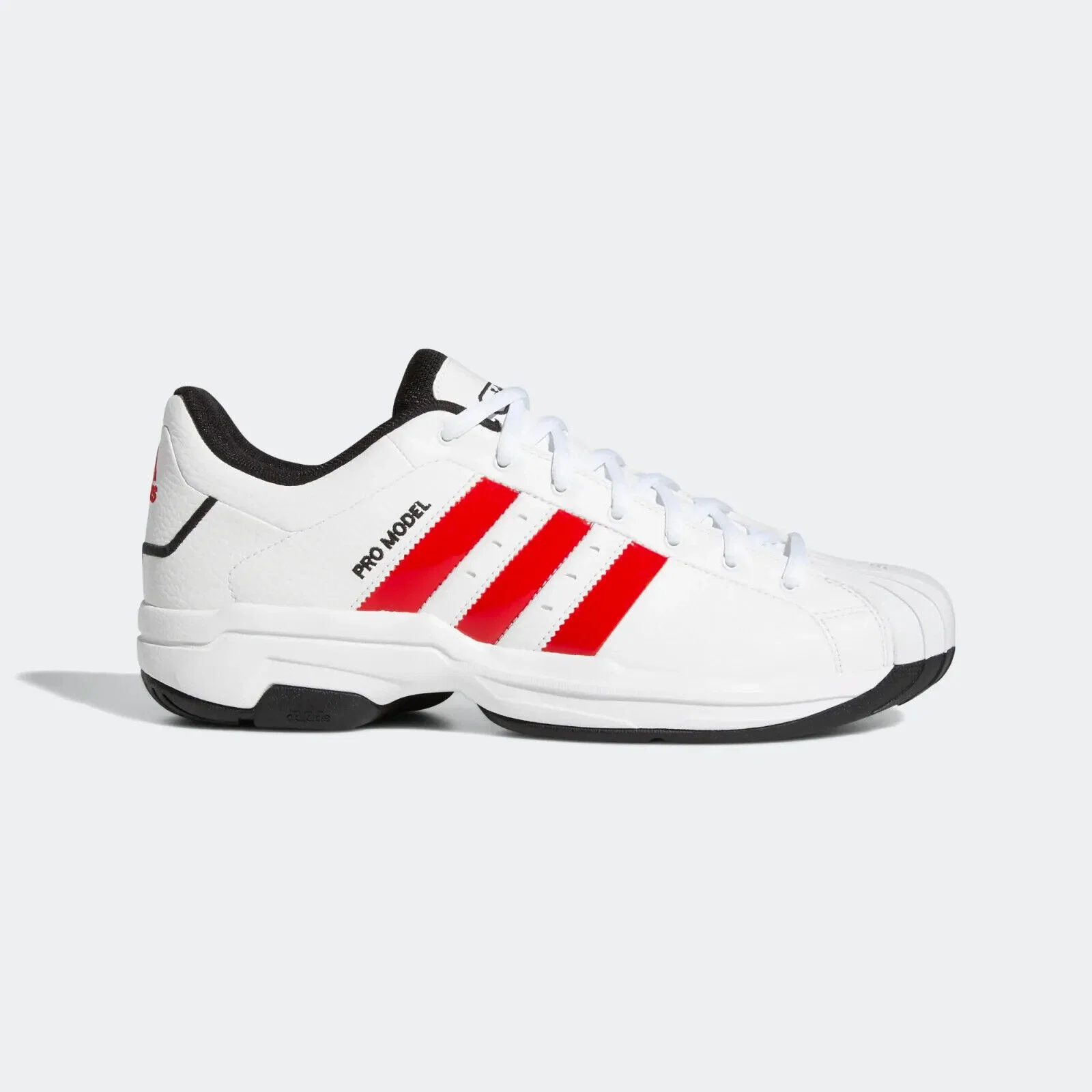 ADIDAS MENS PRO MODEL 2G LOW TRAINERS