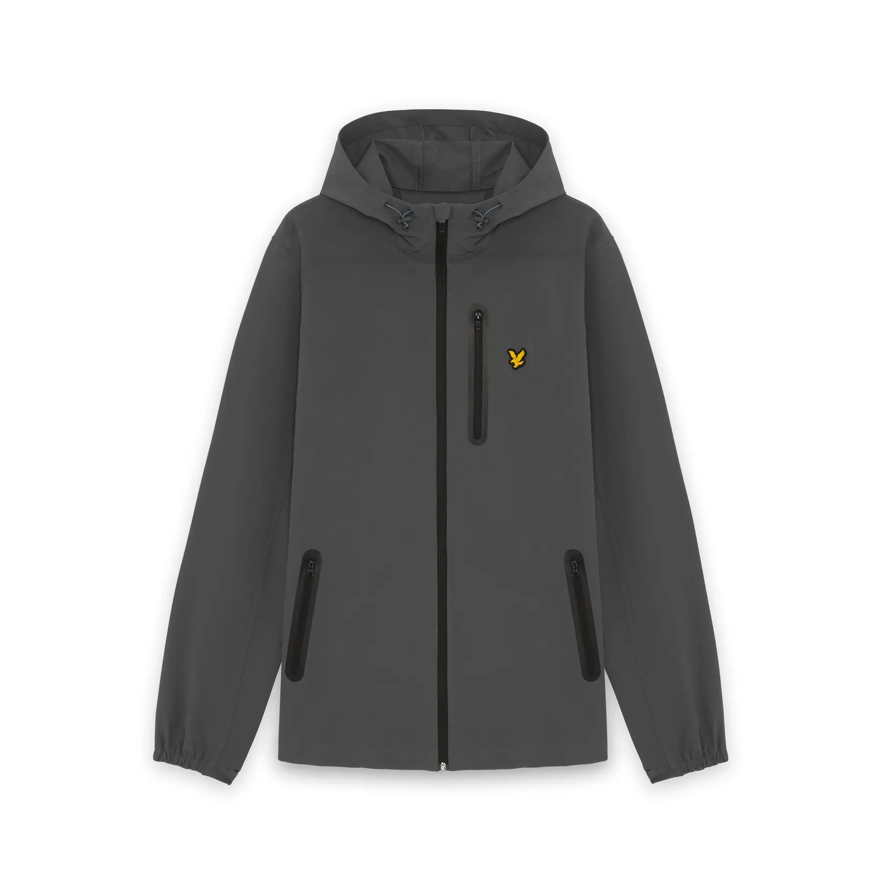 LYLE & SCOTT BRANDED HOODED JACKET - TURBULENCE