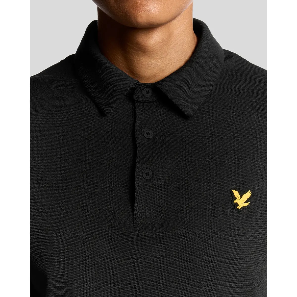 LYLE & SCOTT GOLF TOUR POLO SHIRT - JET BLACK