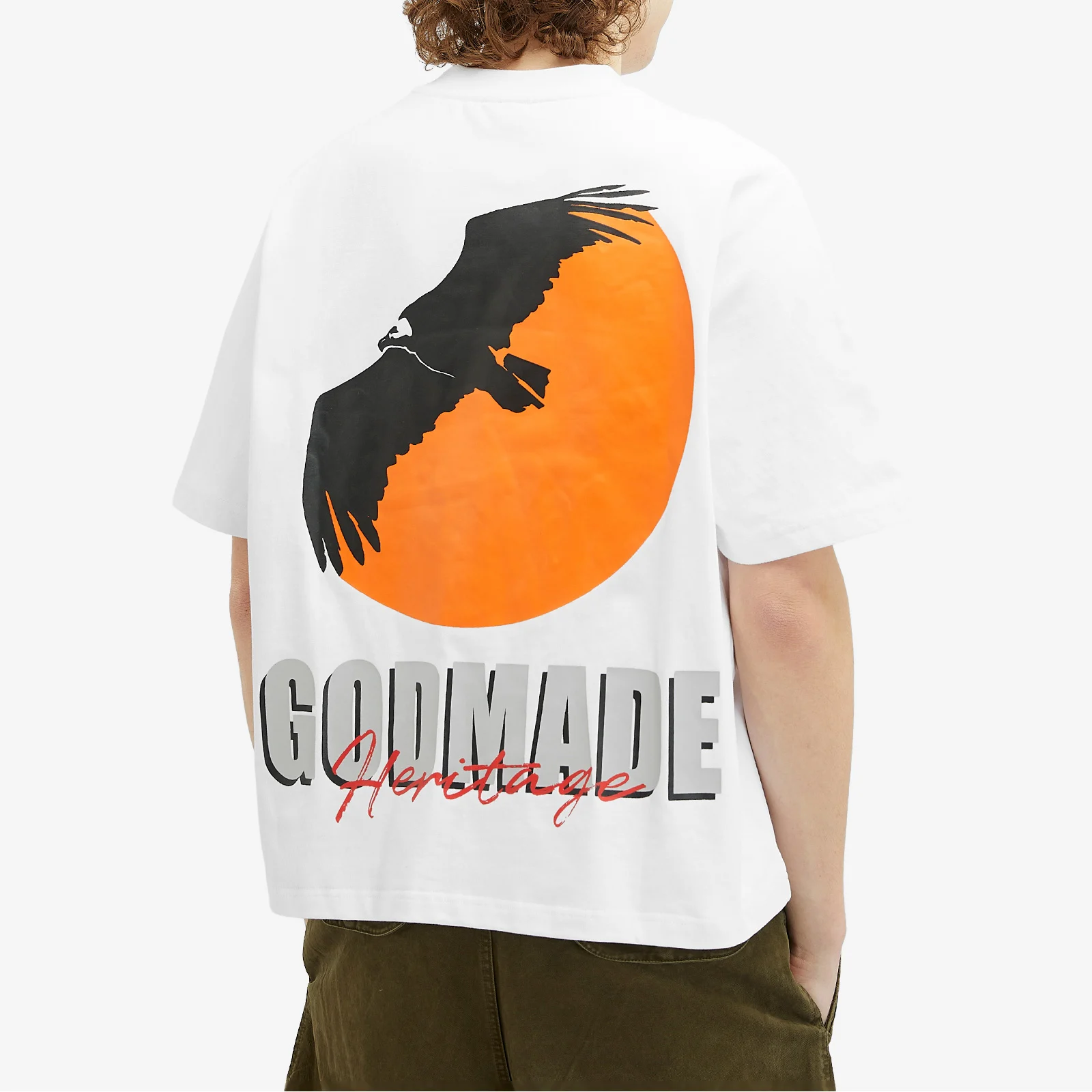 GODMADE HERITAGE TEE - WHITE