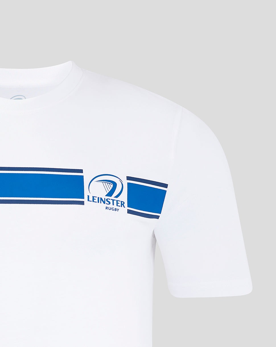 CASTORE LEINSTER CLASSIC COTTON TEE - BRILLIANT WHITE