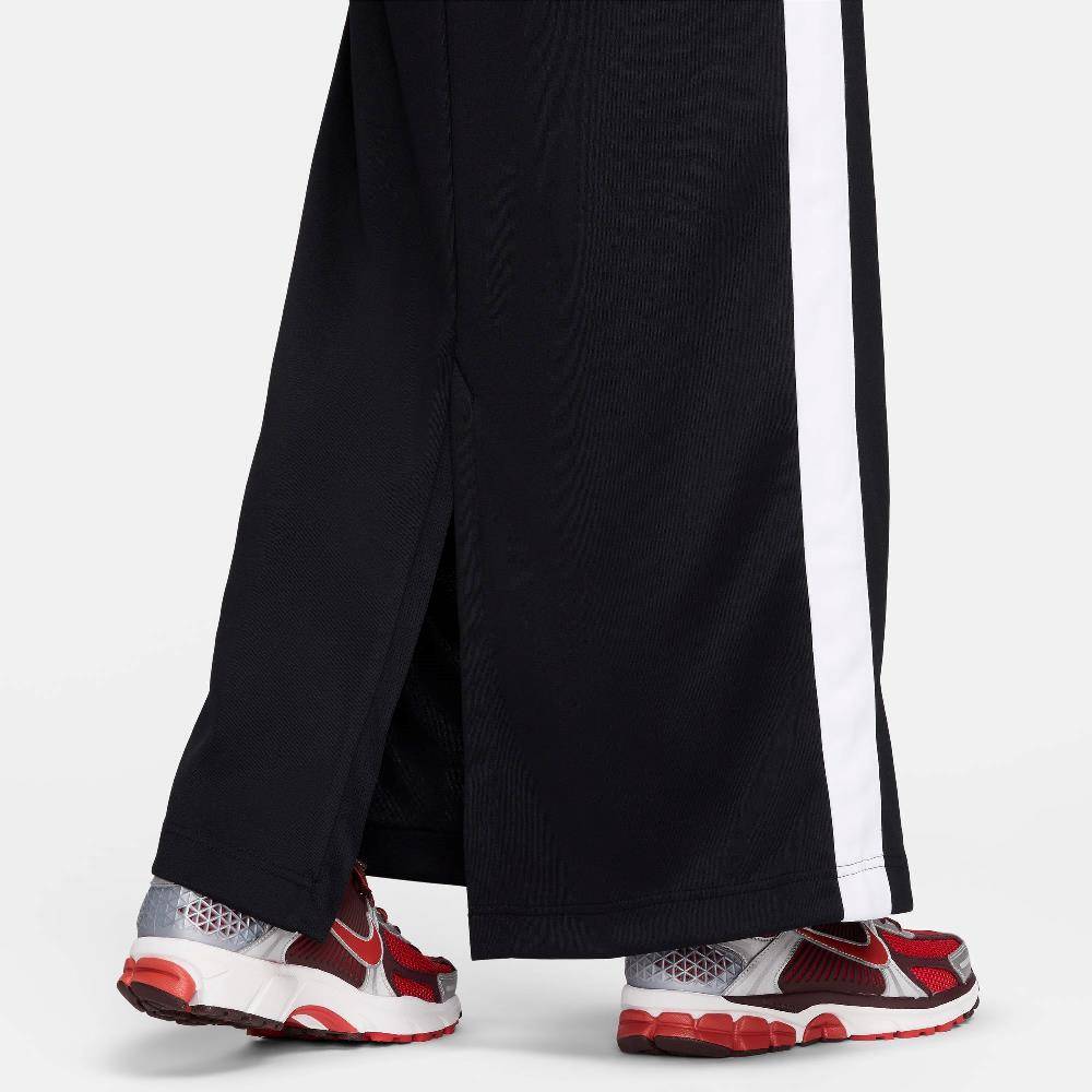NIKE W NSW PK SKIRT SW - BLACK/LT CRIMSON