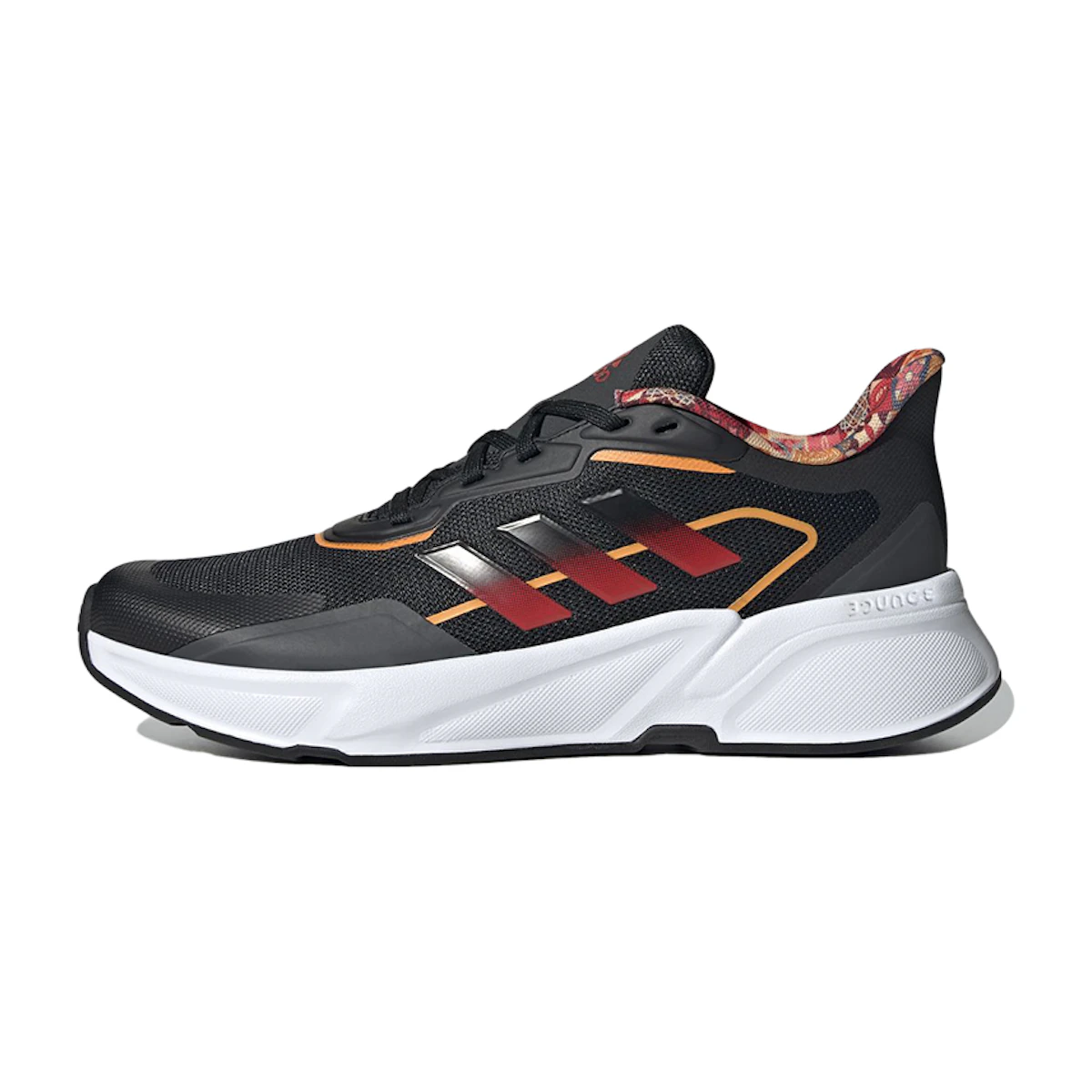 ADIDAS X9000L1 TRAINERS - CORE BLACK / SCARLET / BEAM ORANGE