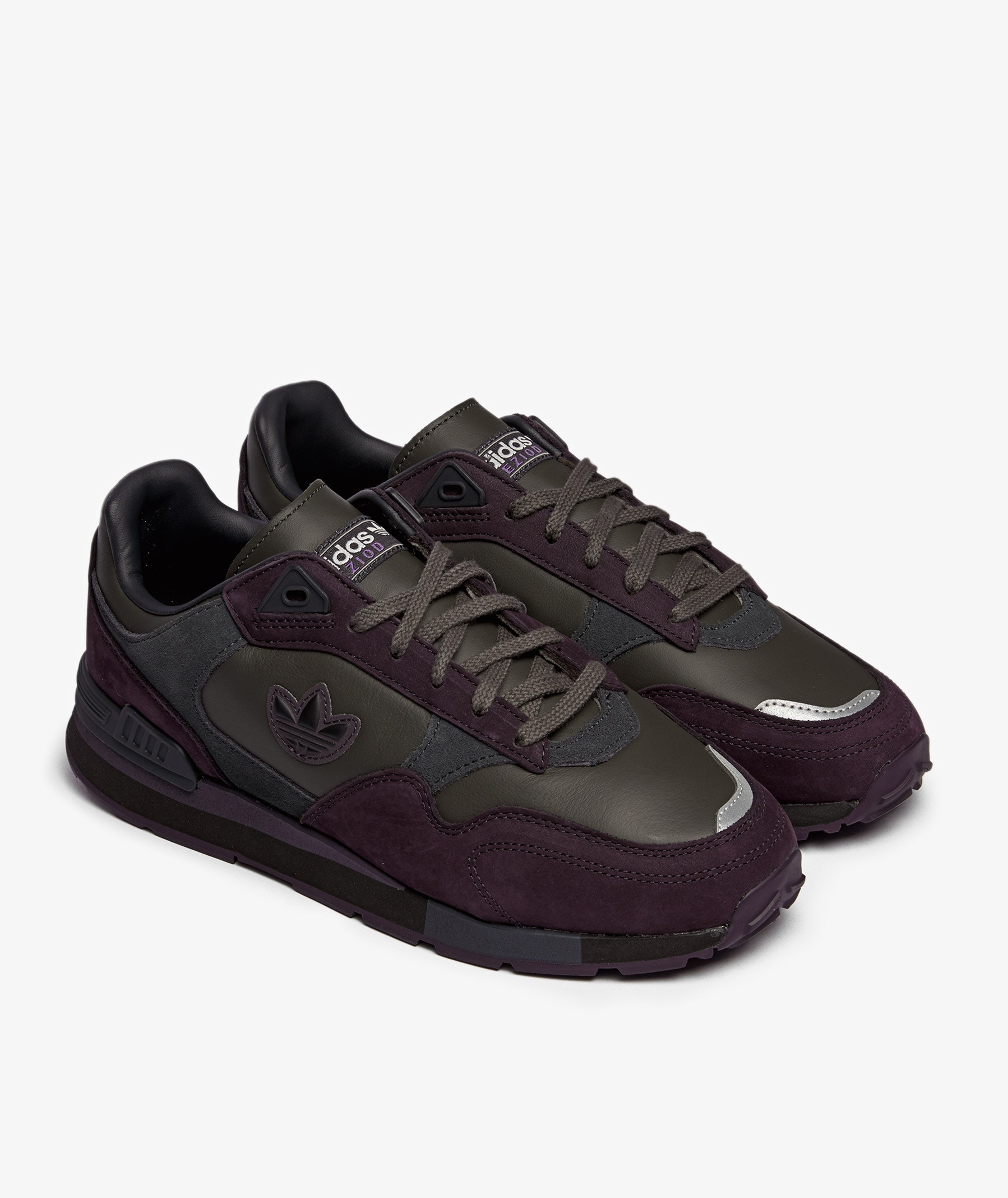 ADIDAS ORIGINALS TREZIOD TRAINERS - PURPLE/GREY