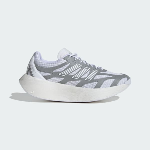 ADIDAS ADIZERO ARUKU TRAINERS - WHITE/SILVER METALLIC