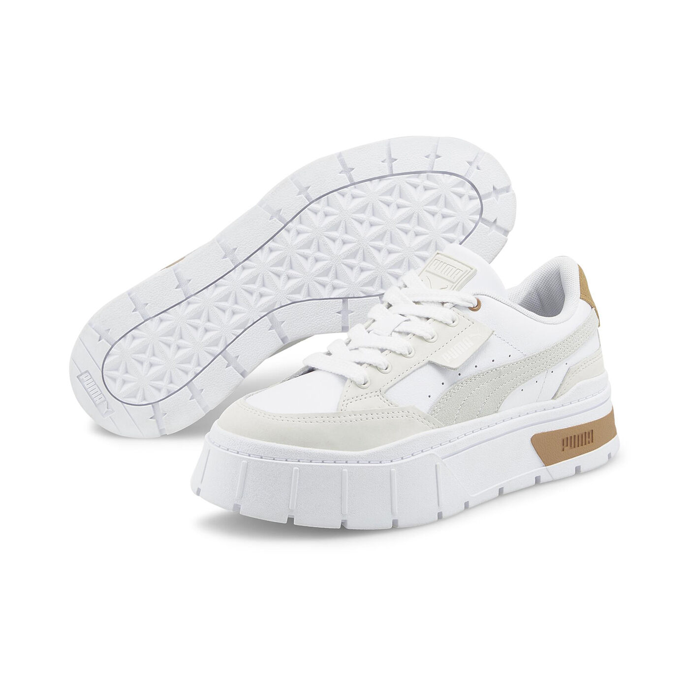 Mayze Stack Luxe Wns PUMA White-Frosted