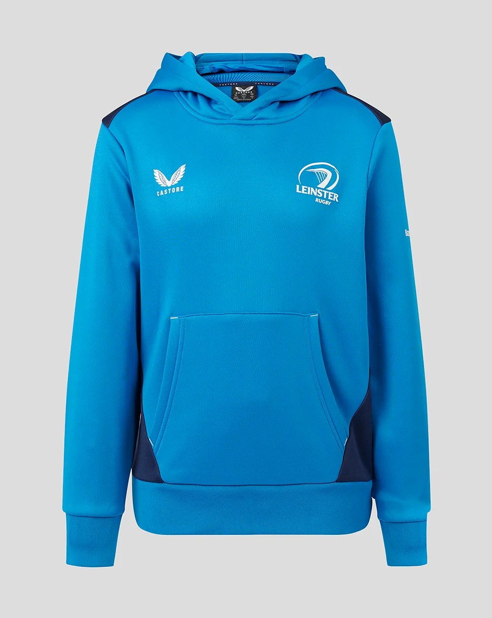CASTORE LEINSTER HOODY JUNIOR - IMPERIAL BLUE/ PEACOAT