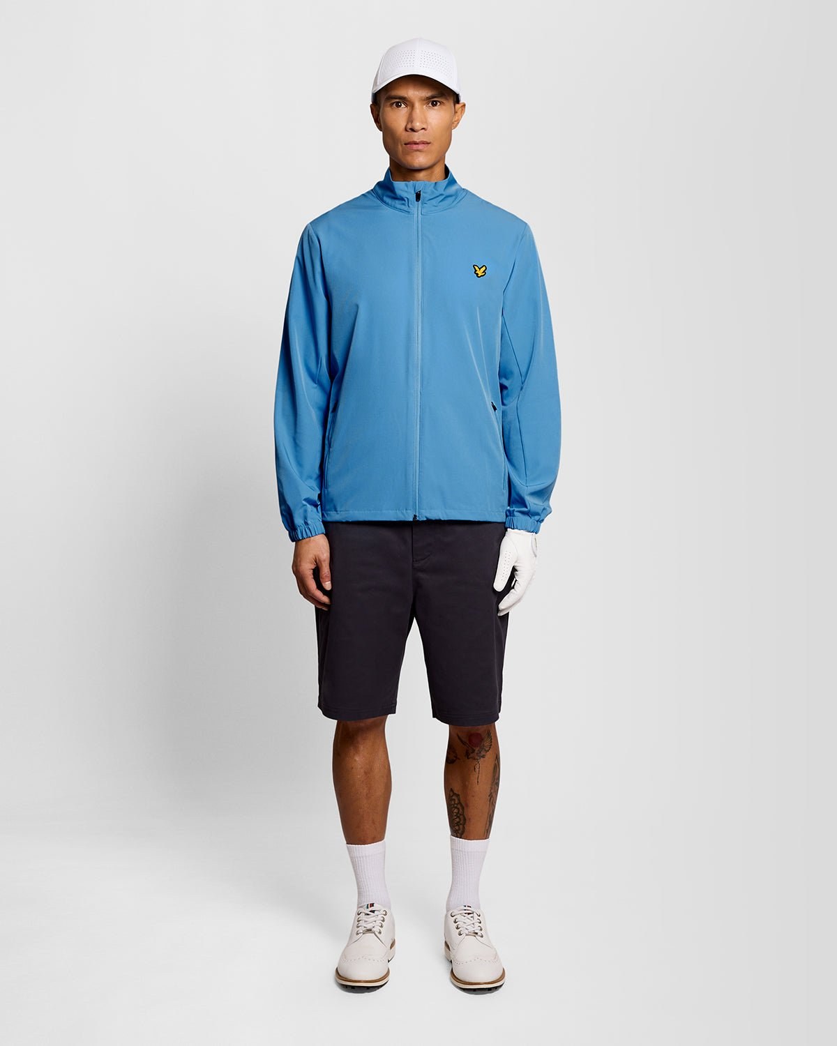 LYLE & SCOTT GOLF PACKABLE JACKET - NITROGEN
