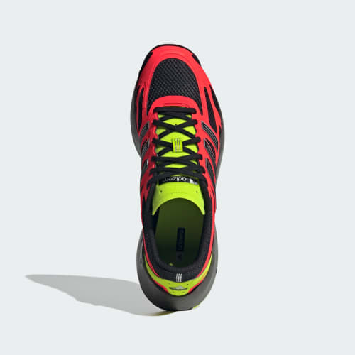 ADIDAS ADIZERO ARUKU TRAINERS - CARBON BLACK/SOLAR RED