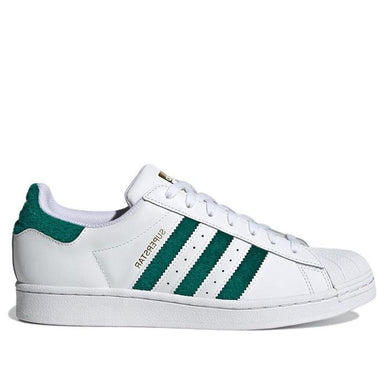 ADIDAS ORIGINALS SUPERSTAR XLG WOMENS TRAINERS - WHITE/SEMI COURT GREEN