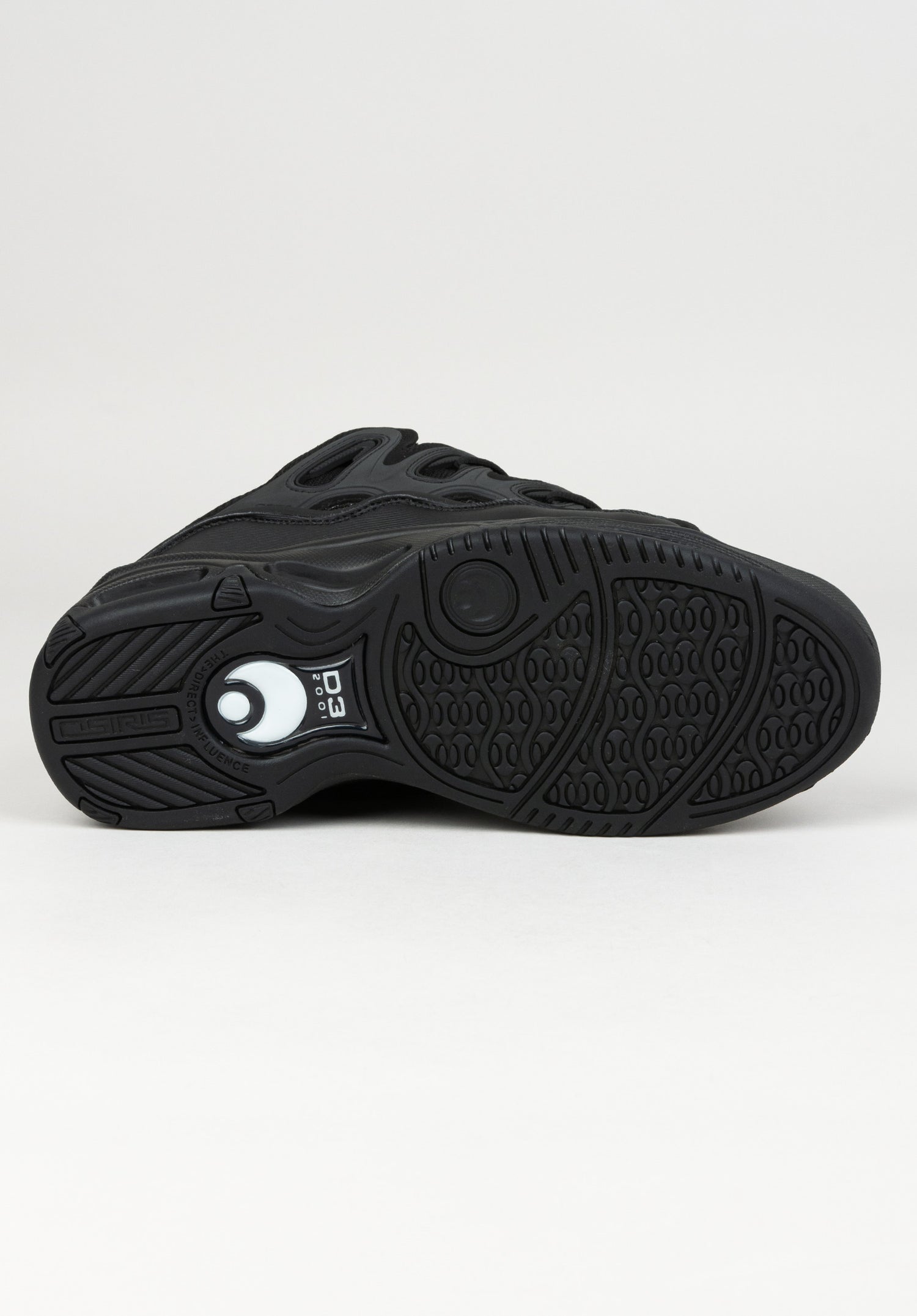 OSIRIS D3 2001 SKATE TRAINERS  - BLACK/BLACK/BLACK