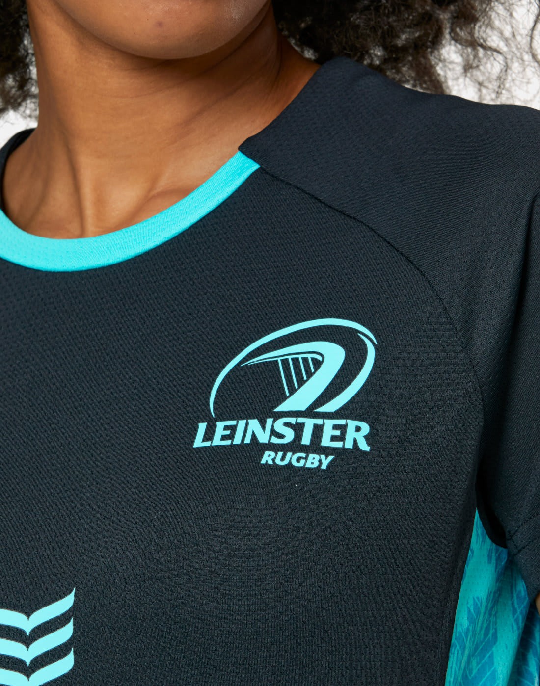 CASTORE LEINSTER PERFORMANCE SHORT SLEEVE TEE WOMENS - BLUE GRAPHITE/BLUE RADIANCE