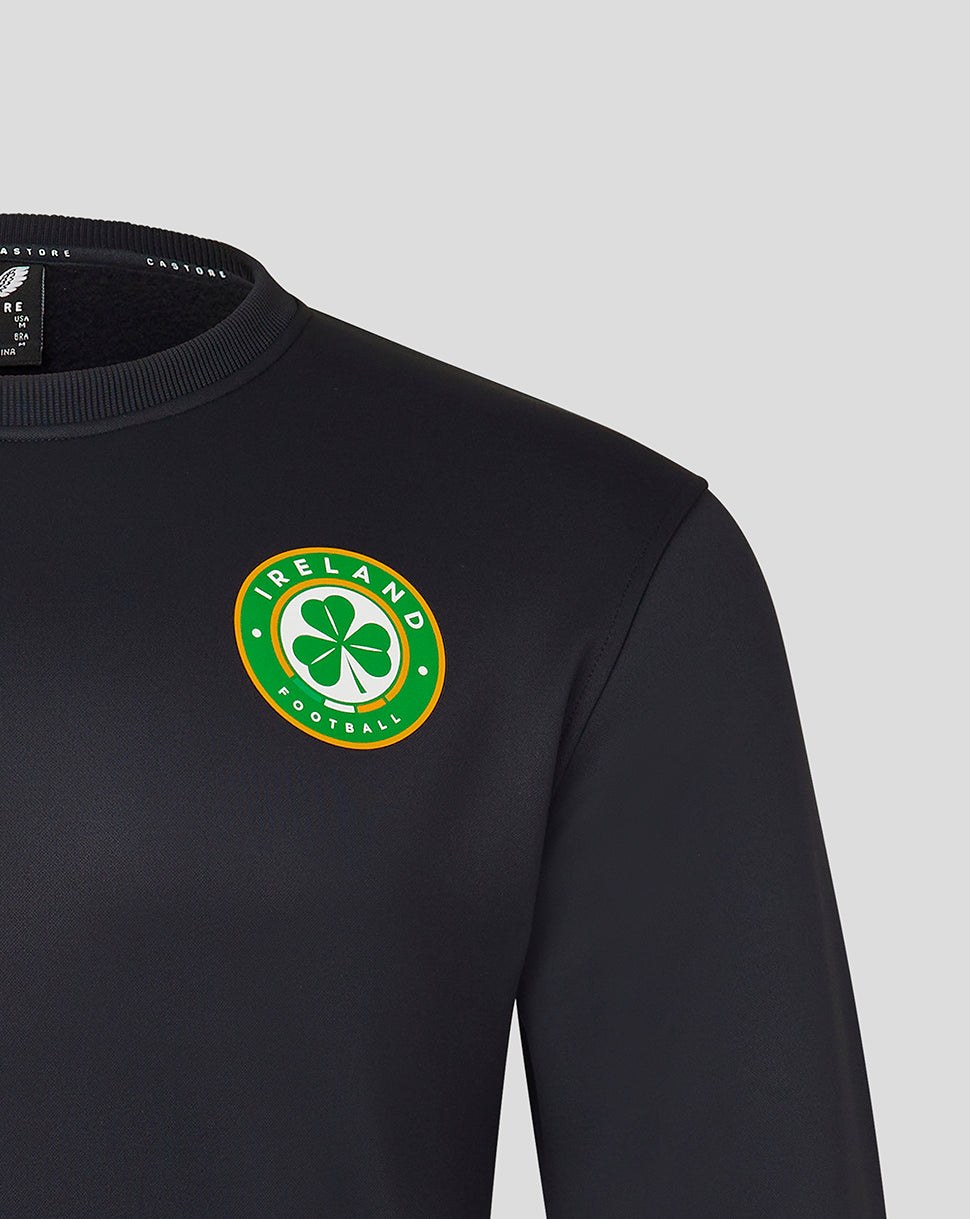 CASTORE FAI COACHES TRAINING SWEATSHIRT - CAVIAR
