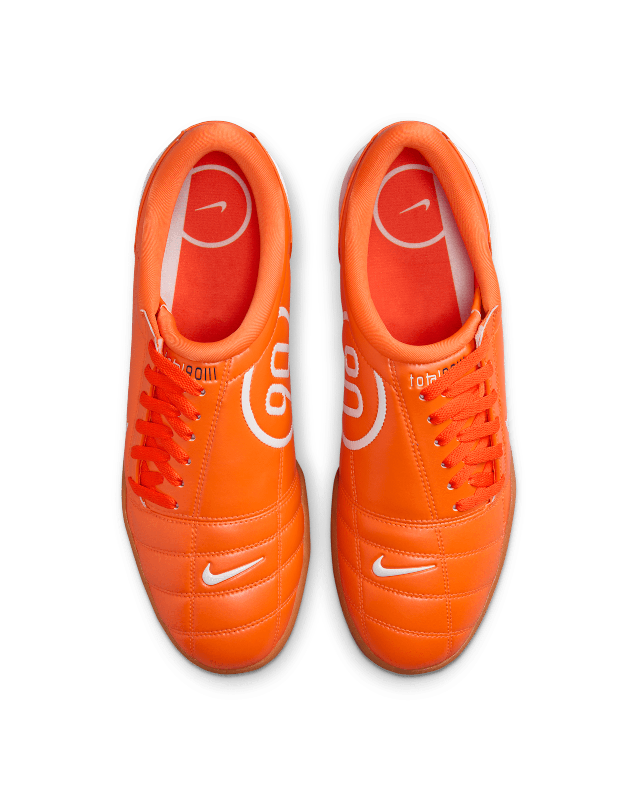 NIKE T90 SP - SAFETY ORANGE/WHITE-GUM MED BROWN