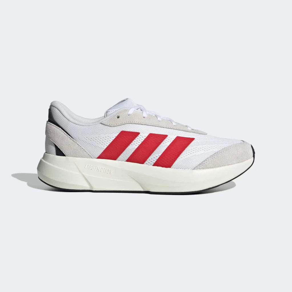 ADIDAS LIGHTSHIFT TRAINERS - WHITE/RED