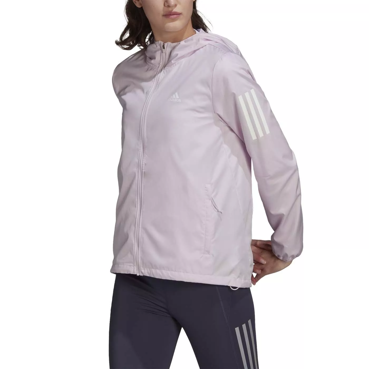 ADIDAS OWN THE RUN WINDBREAKER - ALMOND PINK