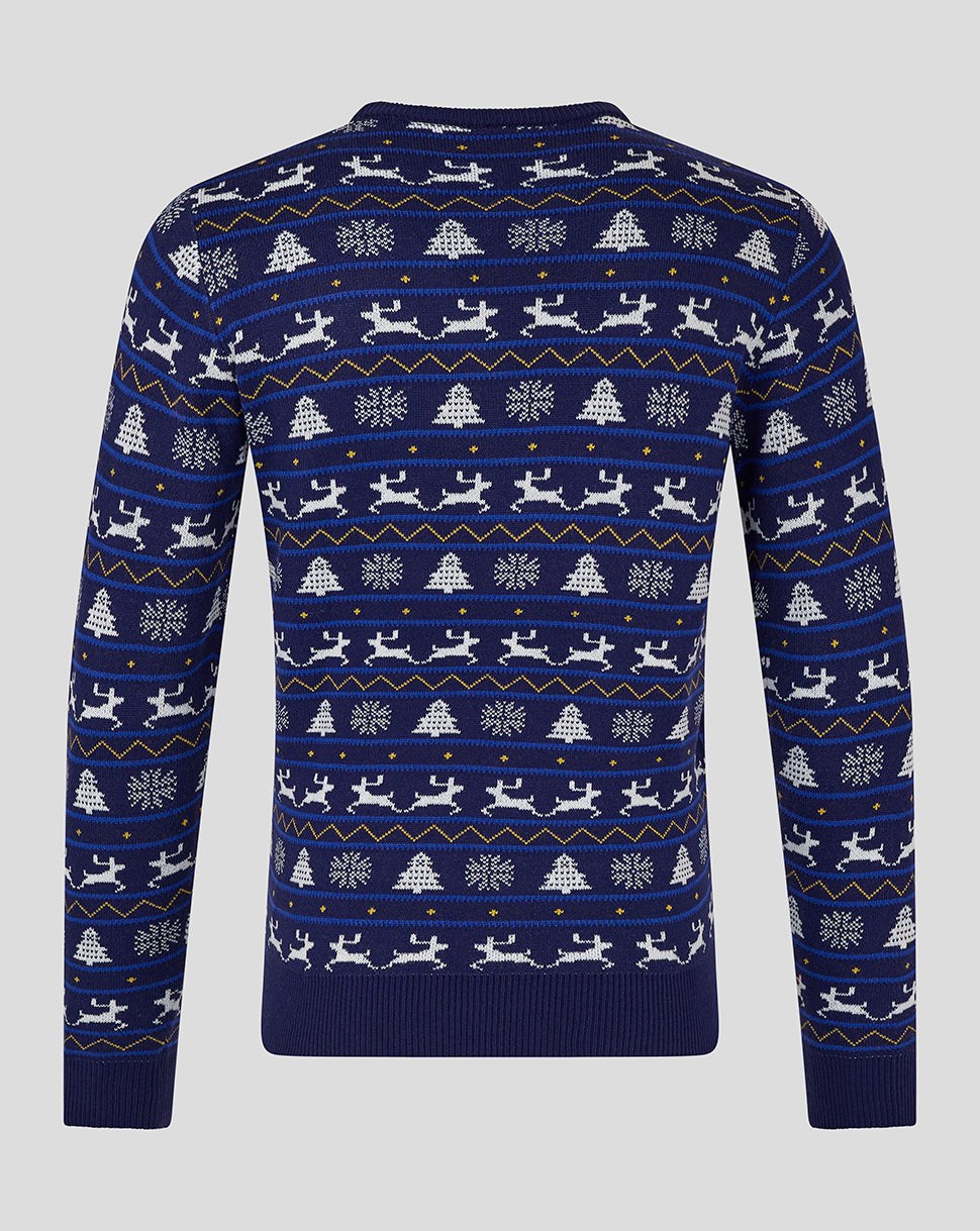 CASTORE LEINSTER CHRISTMAS JUMPER - BLUE