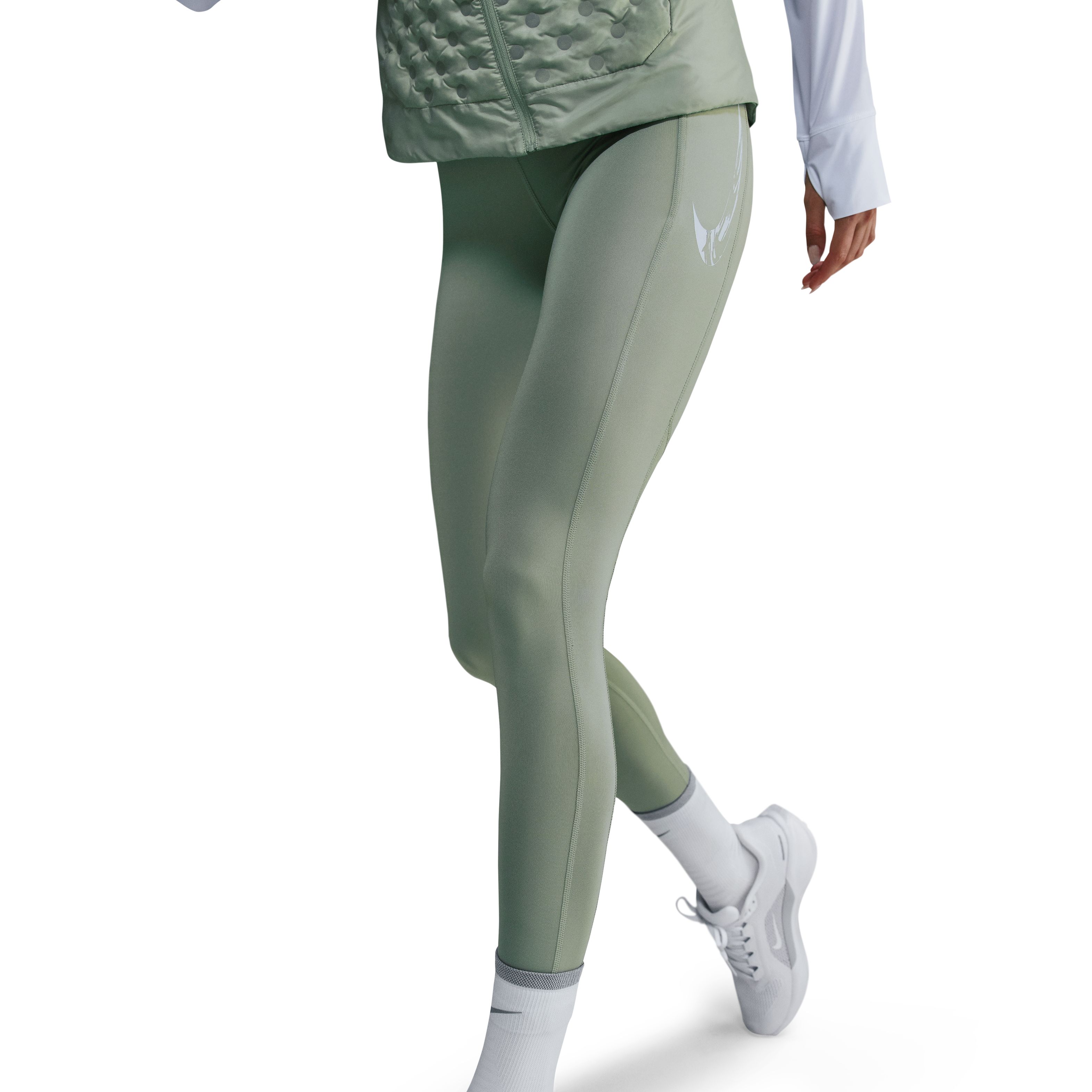 NIKE W SWSH HBR TIGHT - JADE HORIZON