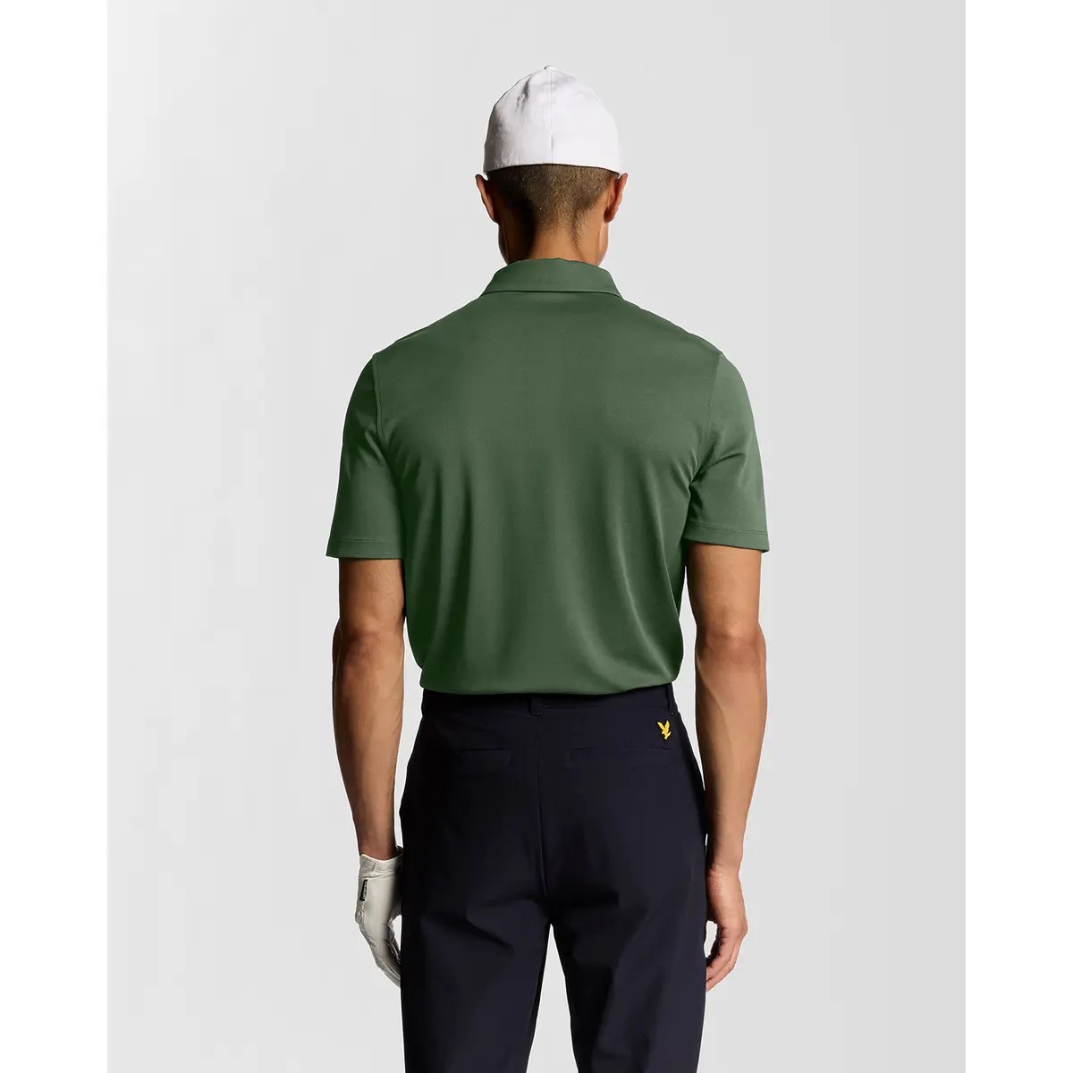 LYLE & SCOTT GOLF TOUR POLO SHIRT - CACTUS GREEN