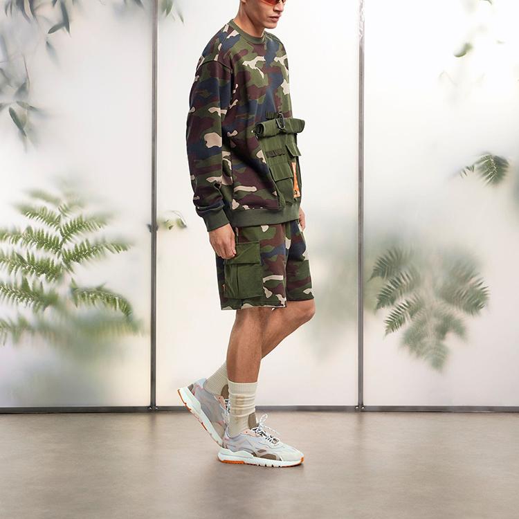 ADIDAS ORIGINALS  X IVY PARK PCKT CREW     CAMPRI