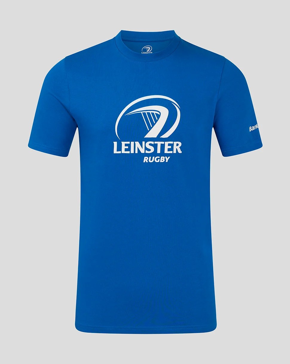 CASTORE LEINSTER CORE CREST TEE - LAPIS BLUE