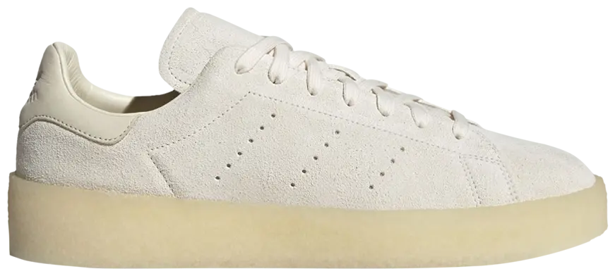 ADIDAS ORIGINALS STAN SMITH CREPE TRAINERS - OFF WHITE