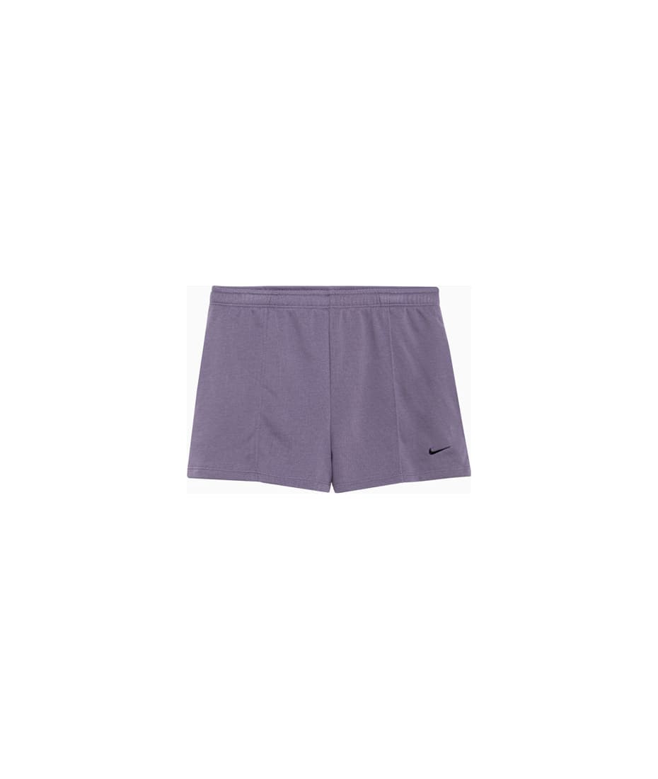 NIKE W NSW CHLL FT HR 2IN SHORT - DAYBREAK/BLK