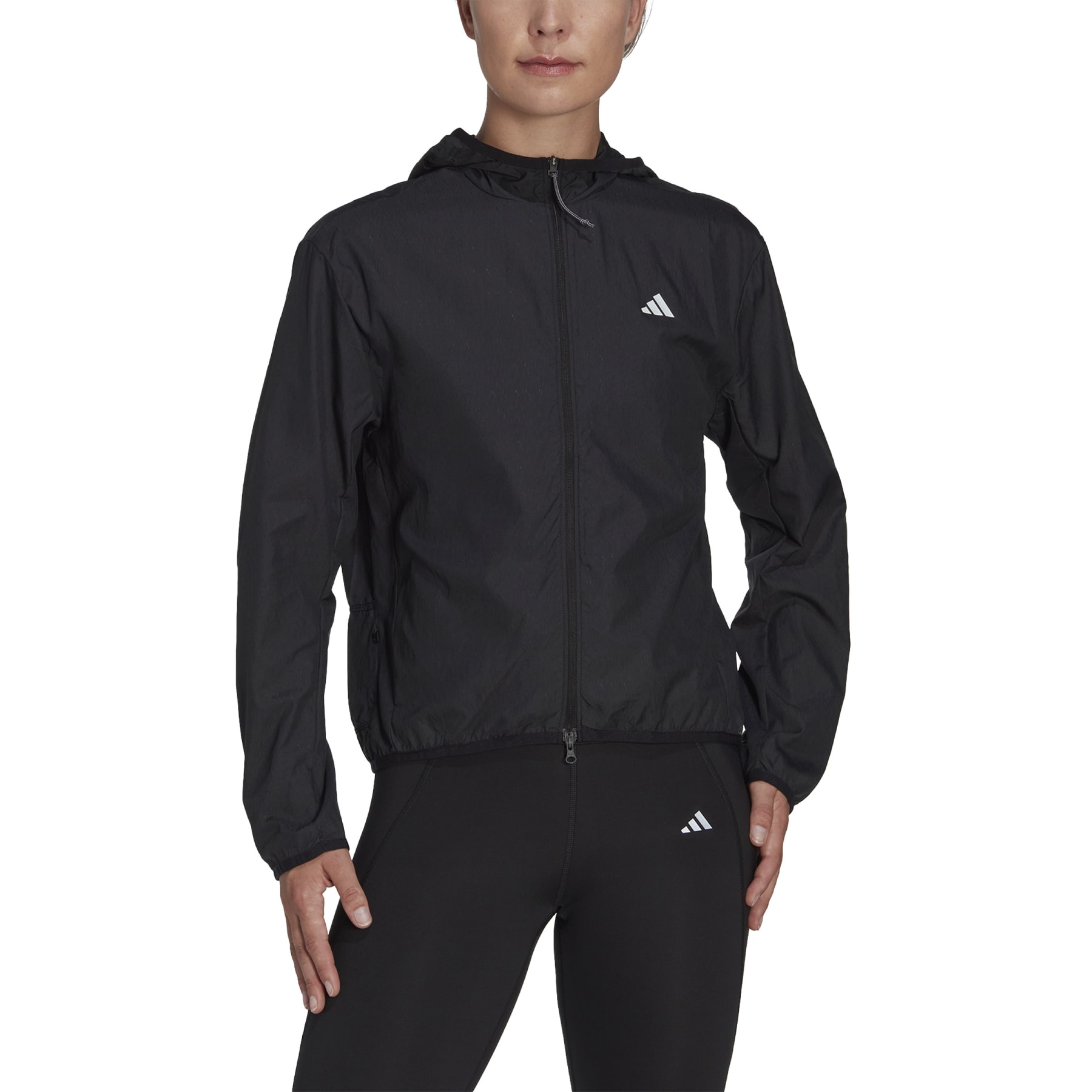 ADIDAS RUN IT JACKET - BLACK