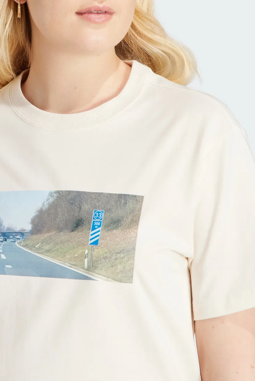 ADIDAS X KSENIASCHNAIDER WOMENS SHORT SLEEVE TEE