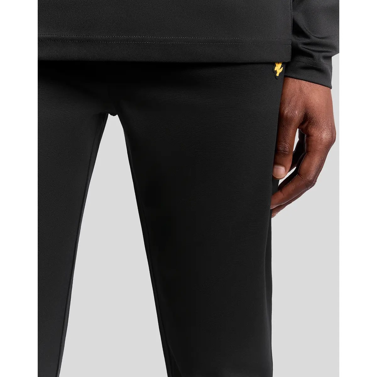 LYLE & SCOTT FLY FLEECE TRACKIES - JET BLACK