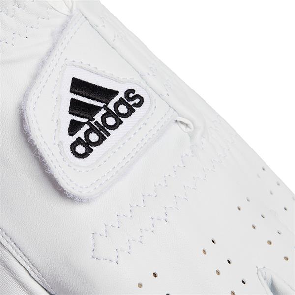 ADIDAS LEATHER GLOVE  GOLF     WHITE/BLACK