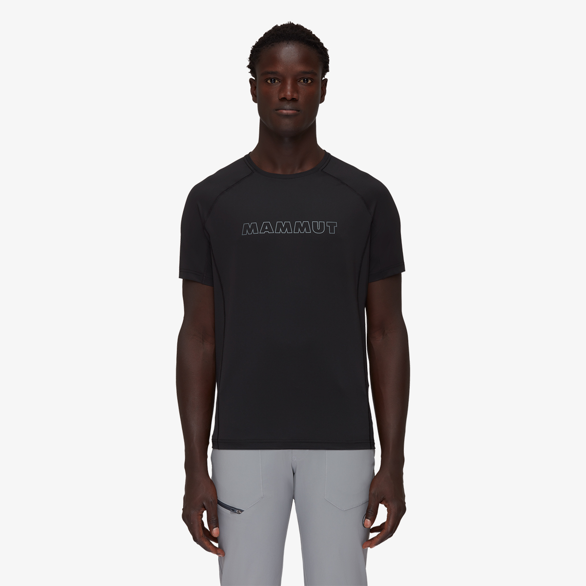 MAMMUT SELUN FL T-SHIRT MEN LOGO - BLACK